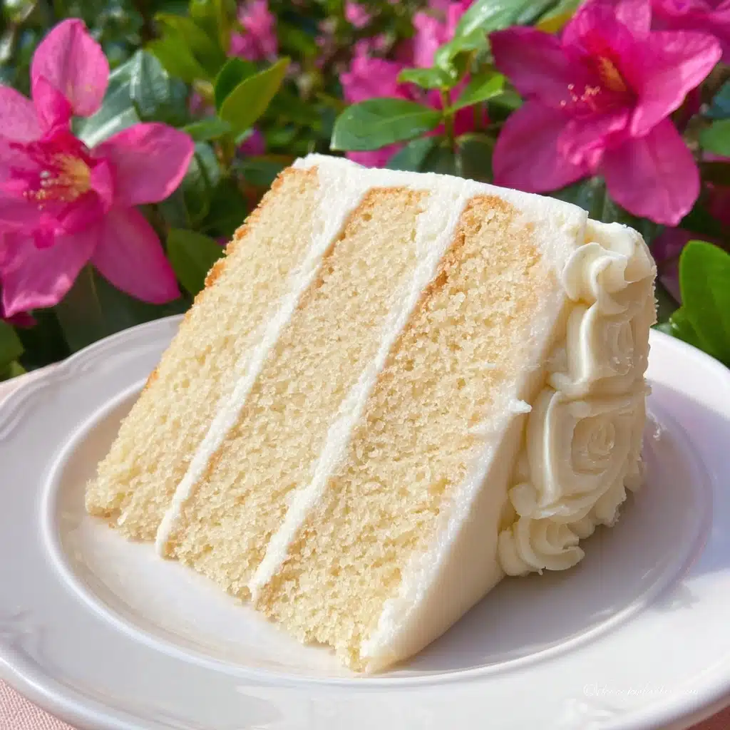 Vanilla Velvet Cake Recipe - Recipe Image