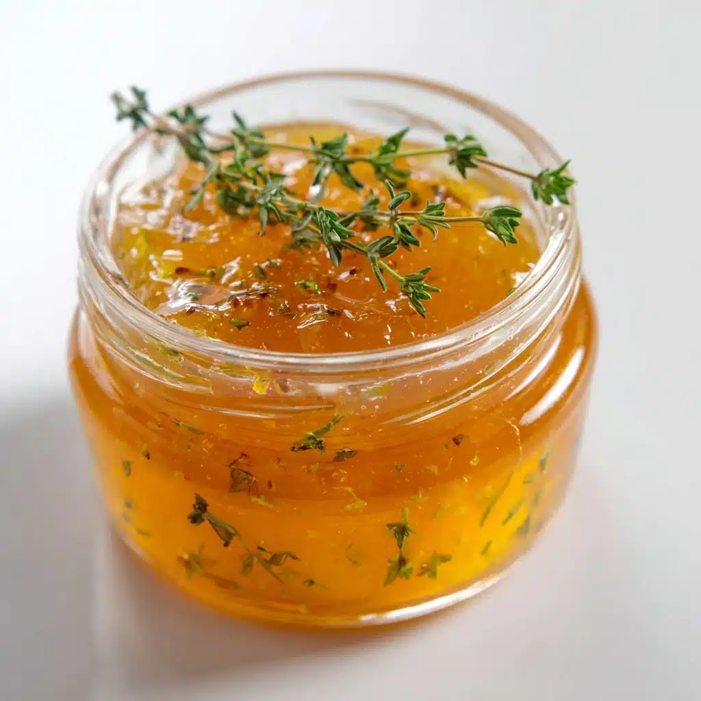 Homemade Apple Thyme Jam Recipe - Recipe Image