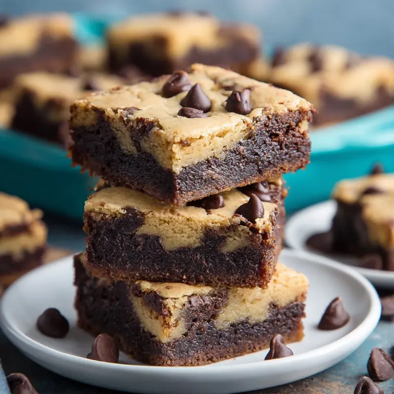Chocolate Chip Cookie Brownies Recipe