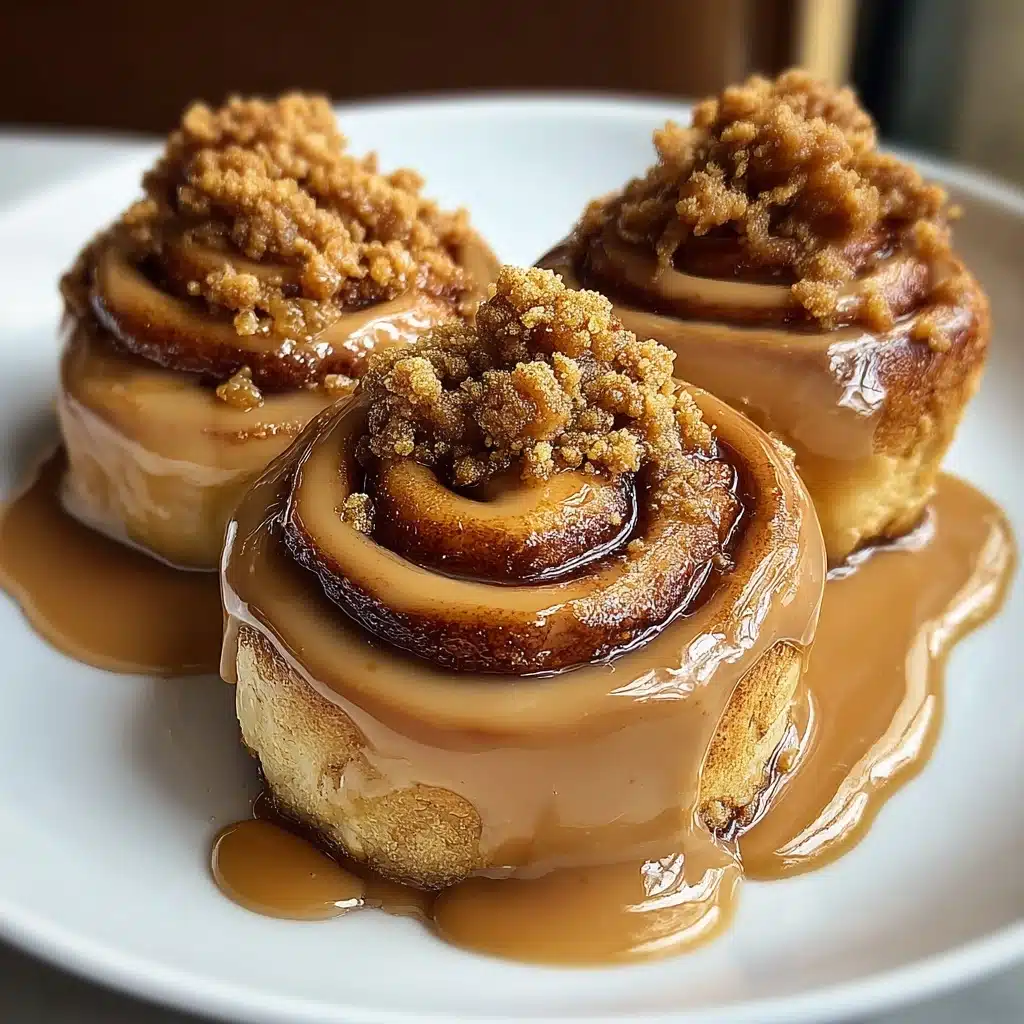Biscoff Cookie Butter Cinnamon Rolls Recipe - Recipe Image