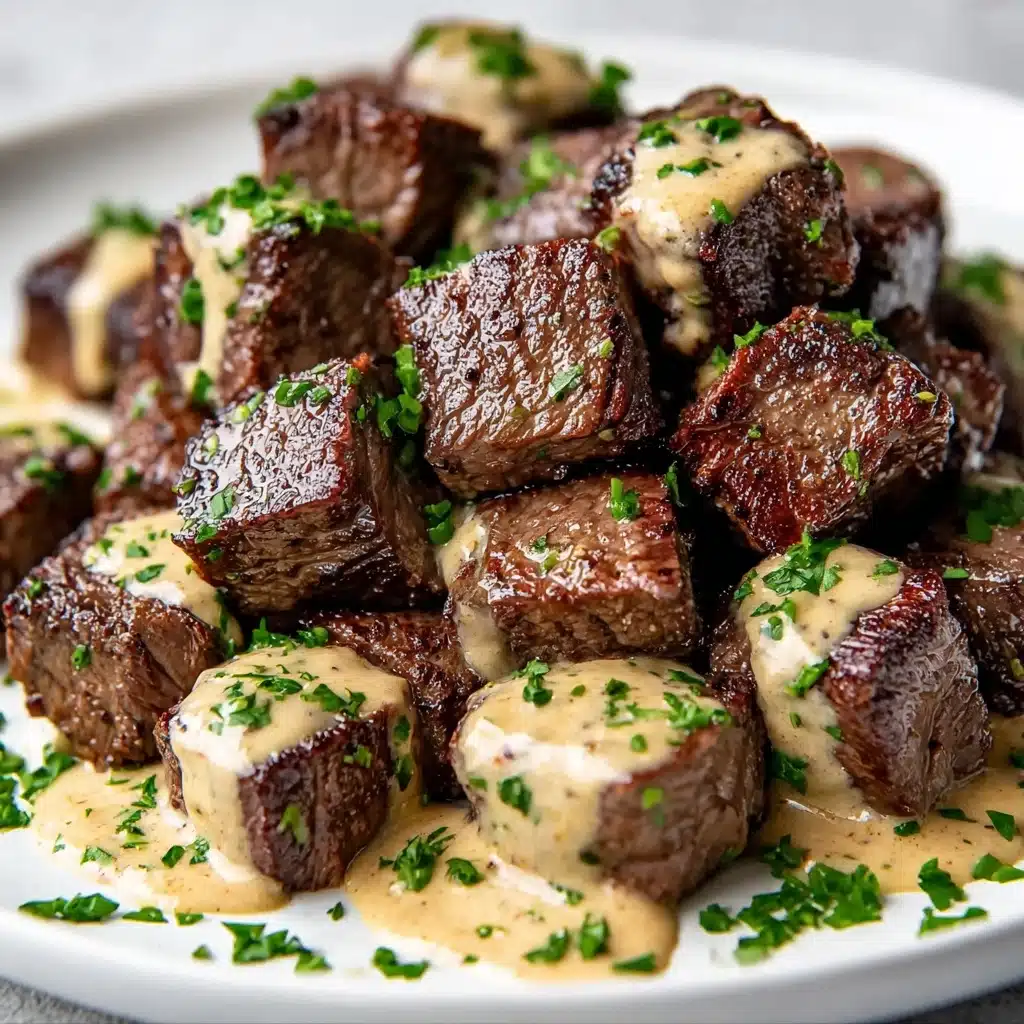 Creamy Steak Bites Recipe - Recipe Image