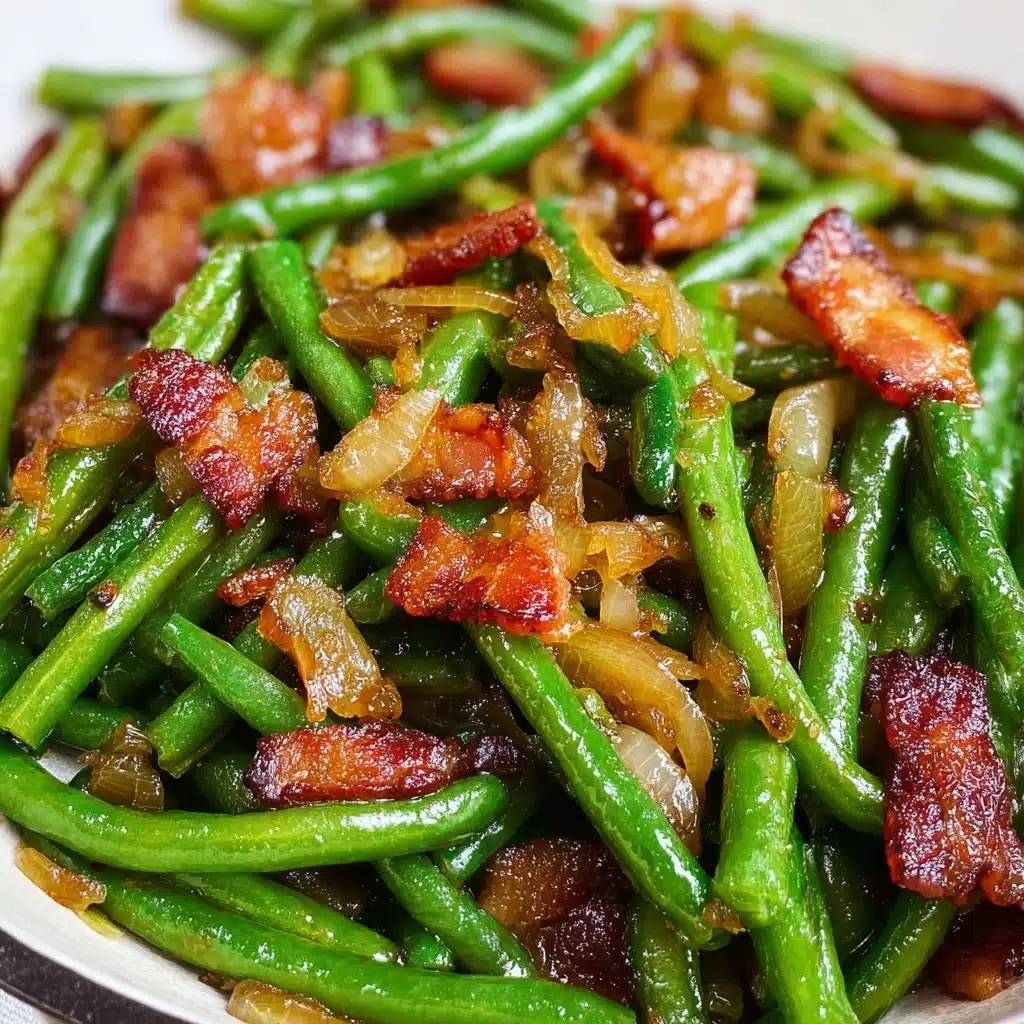 Quick and Easy Southern Bacon and Green Beans Recipe - Recipe Image