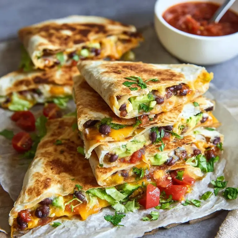 Black Bean Crunch Wrap Recipe