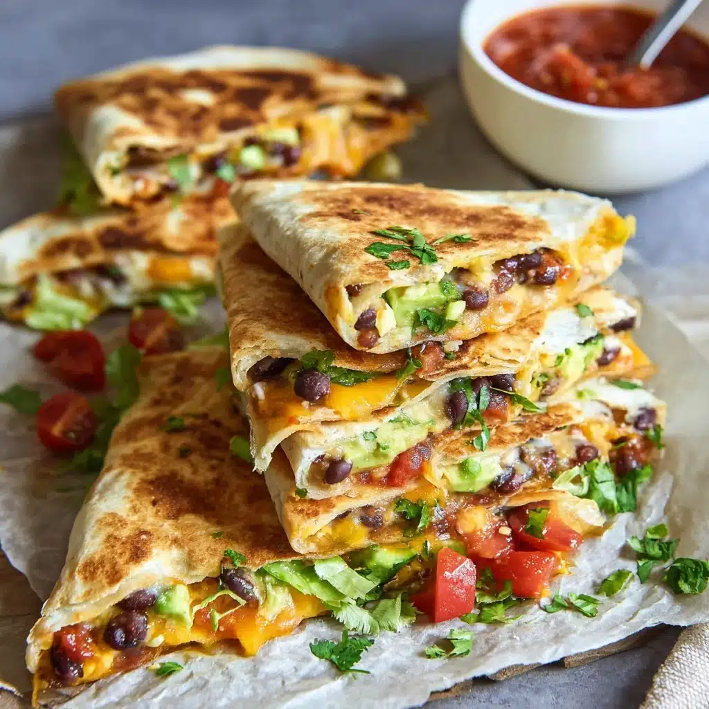 Black Bean Crunch Wrap Recipe