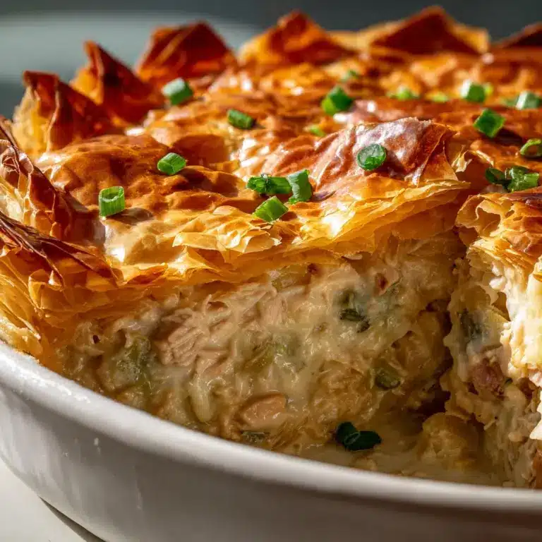 Chicken, Bacon and Leek Pie Recipe