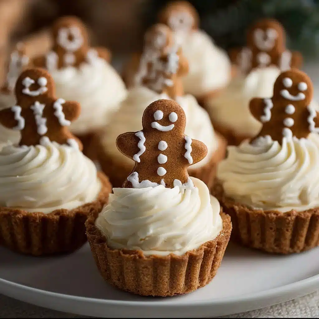 No-Bake Gingerbread Cheesecake Cups Recipe - Recipe Image