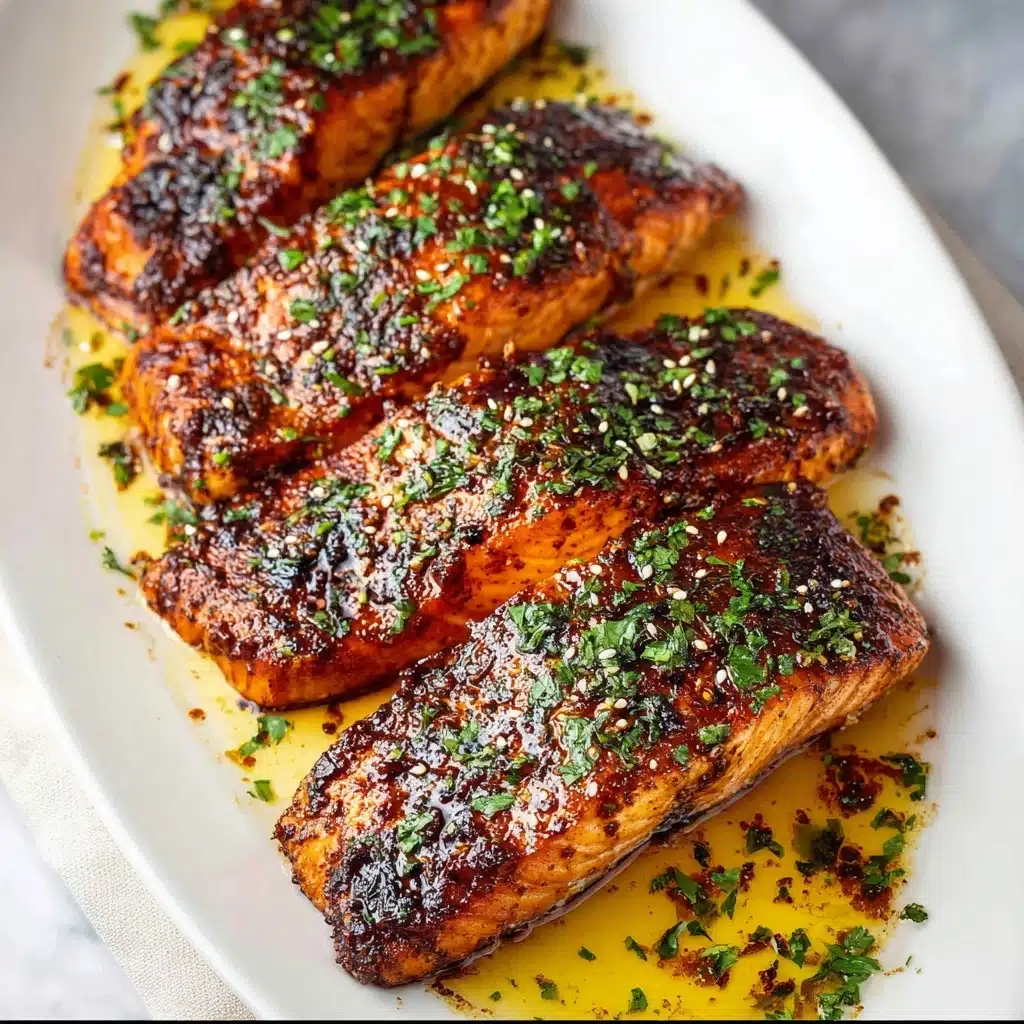 Cajun Honey Butter Salmon Recipe - Recipe Image