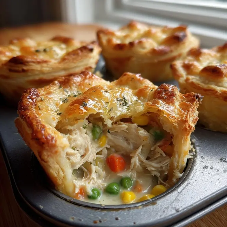 Easy Mini Chicken Pot Pies: 5 Steps to Delicious Comfort Recipe