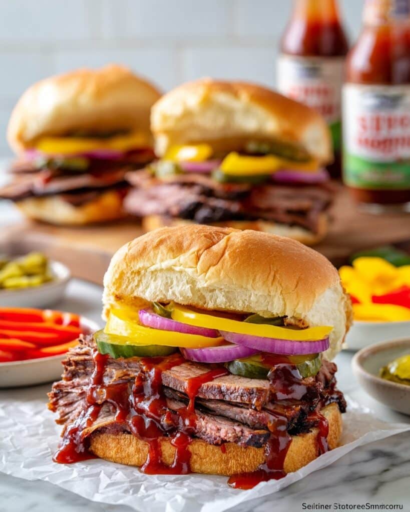 Saucy Southern BBQ Tri-Tip Sandwiches Recipe