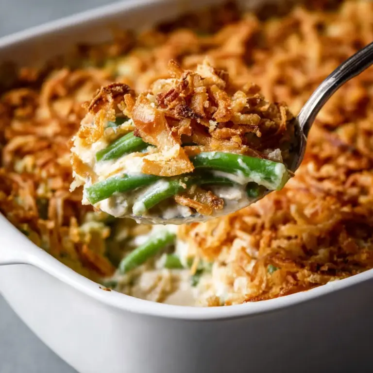 Campbell’s Green Bean Casserole Recipe