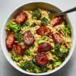 Chicken Sausage and Broccoli Orzo: A Delicious Recipe! Recipe