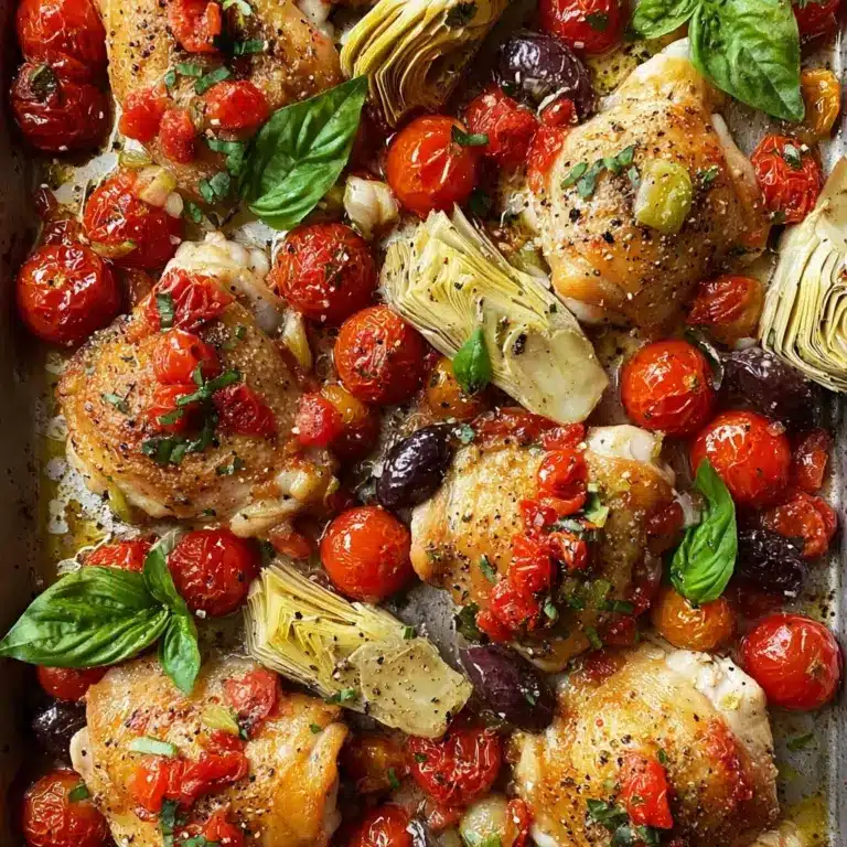 Sheet Pan Pesto Chicken Recipe