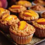 Peach Financiers: Elegant French Almond Cakes Recipe