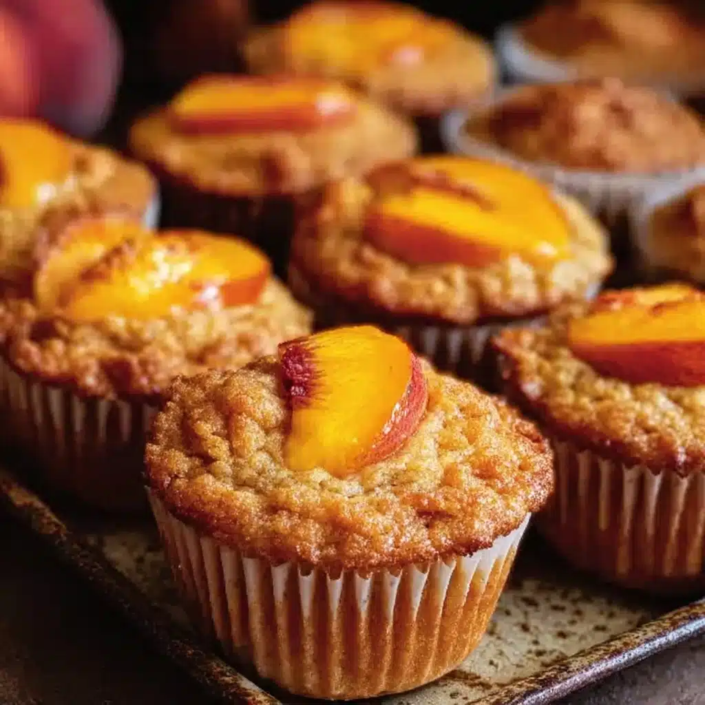 Peach Financiers: Elegant French Almond Cakes Recipe
