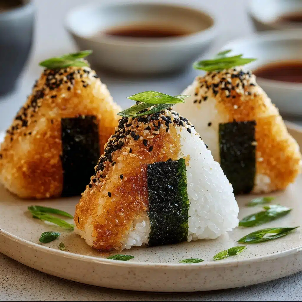 Crispy Yaki Onigiri Recipe - Recipe Image