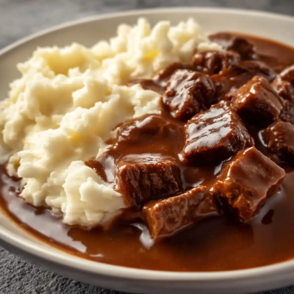 Beef Tips and Gravy Recipe - Recipe Image