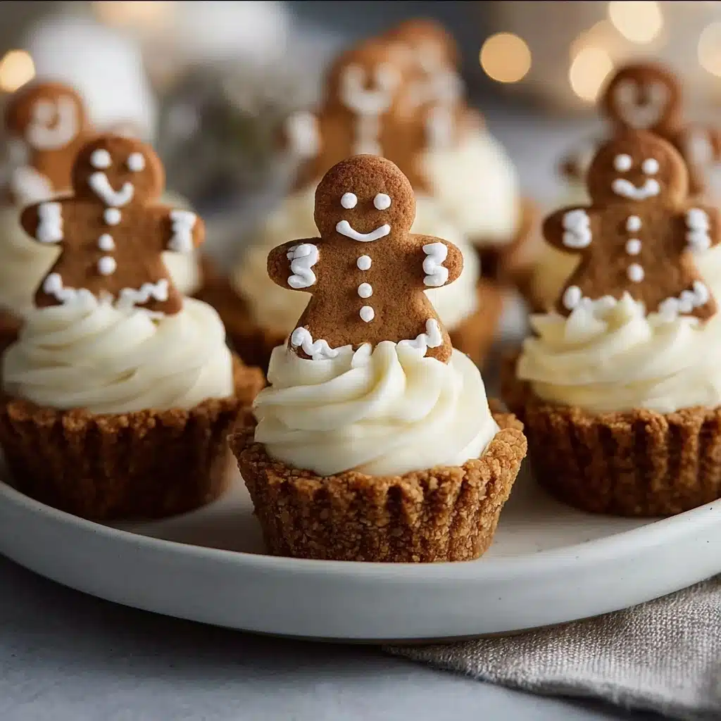 No-Bake Gingerbread Cheesecake Cups Recipe - Recipe Image