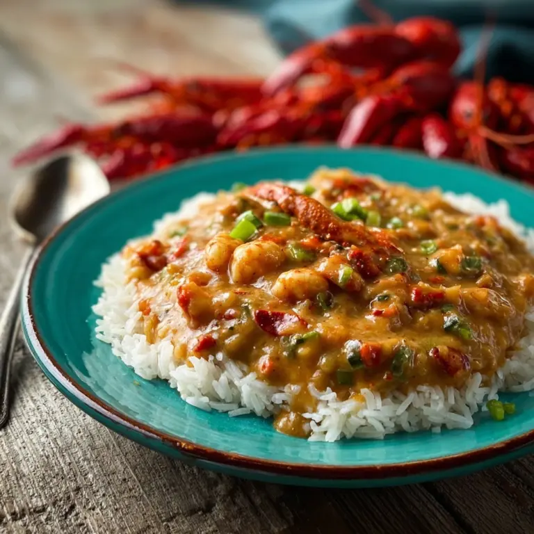 Cajun Crawfish Etouffee Recipe