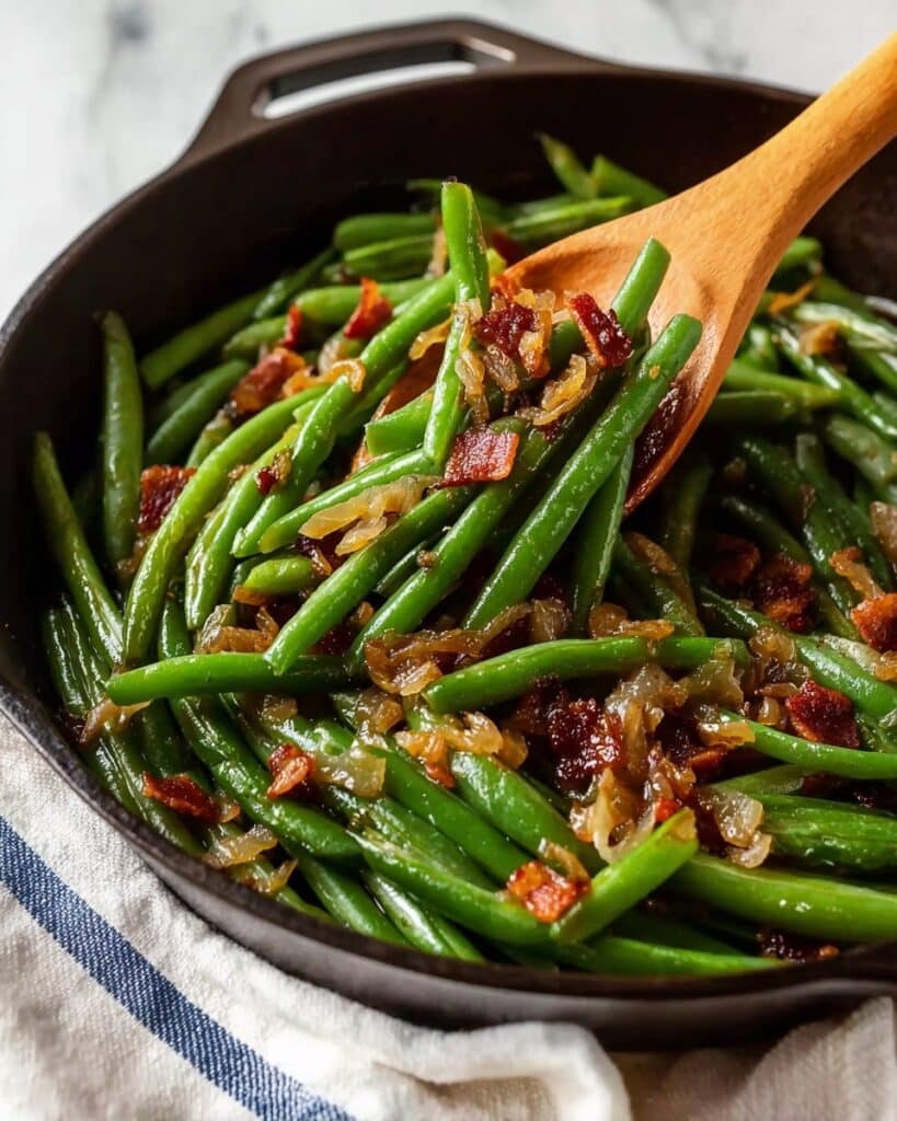 Copycat Texas Roadhouse Green Beans Recipe