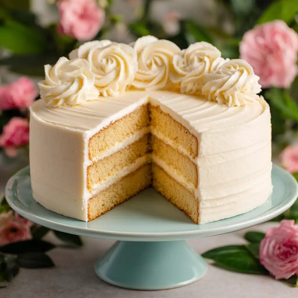 Vanilla Velvet Cake Recipe - Recipe Image
