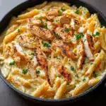 Buffalo Chicken Alfredo Pasta Recipe
