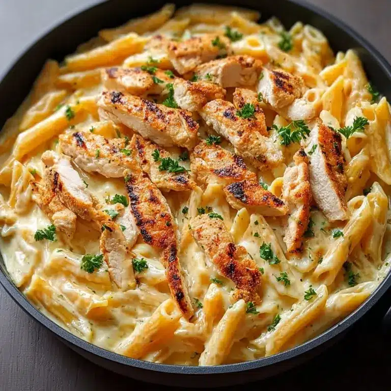 Buffalo Chicken Alfredo Pasta Recipe