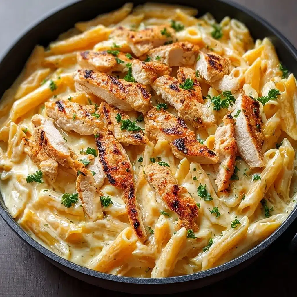 Buffalo Chicken Alfredo Pasta Recipe - Recipe Image