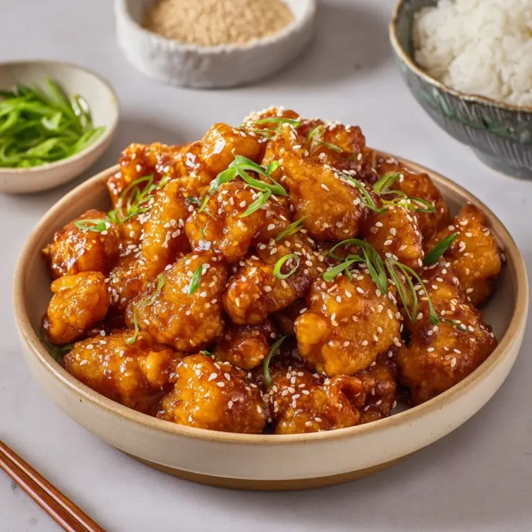 Honey Sesame Chicken Recipe