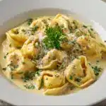 Creamy Cheese Tortellini Alfredo – Easy & Delicious Recipe