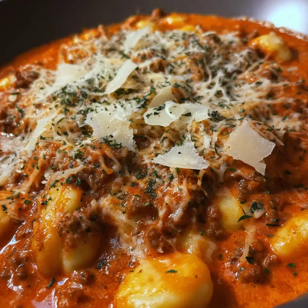 Cheese Tortellini with Meat Sauce Recipe - Recipe Image