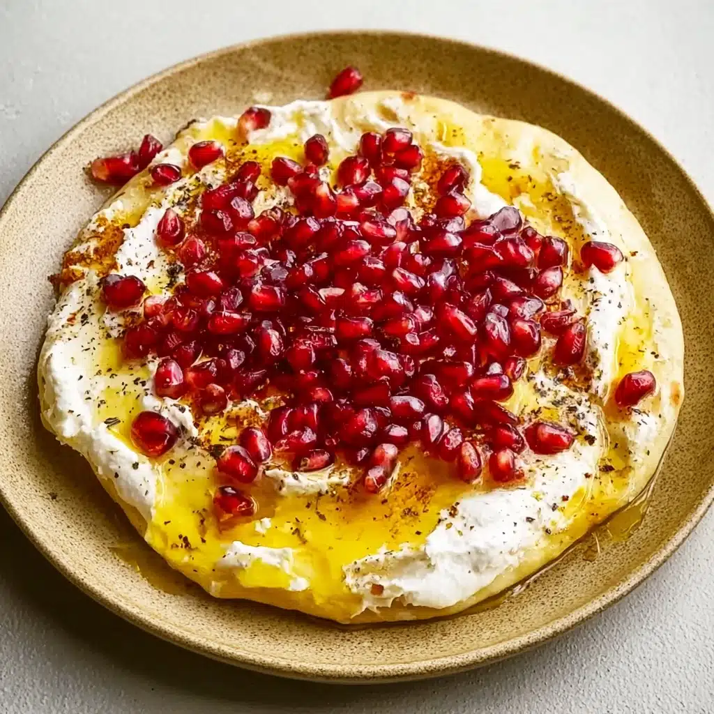 Baked Brie with Honey and Pomegranate Seeds Recipe