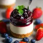No Bake Mini Cheesecakes (Cheesecake Jars) Recipe