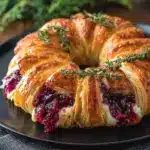 Turkey Cranberry Crescent Ring Recipe