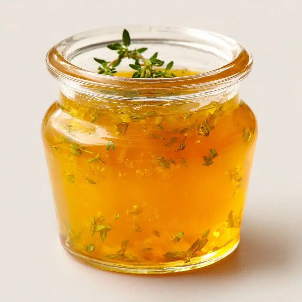 Homemade Apple Thyme Jam Recipe - Recipe Image