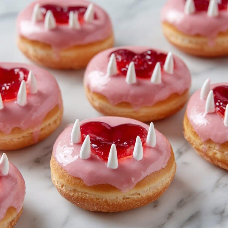 Vampire Bite Doughnuts Recipe