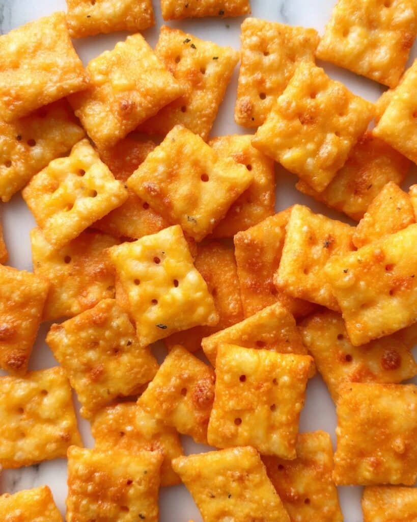 Homemade Cheese Crackers (Cheez-Its) Recipe