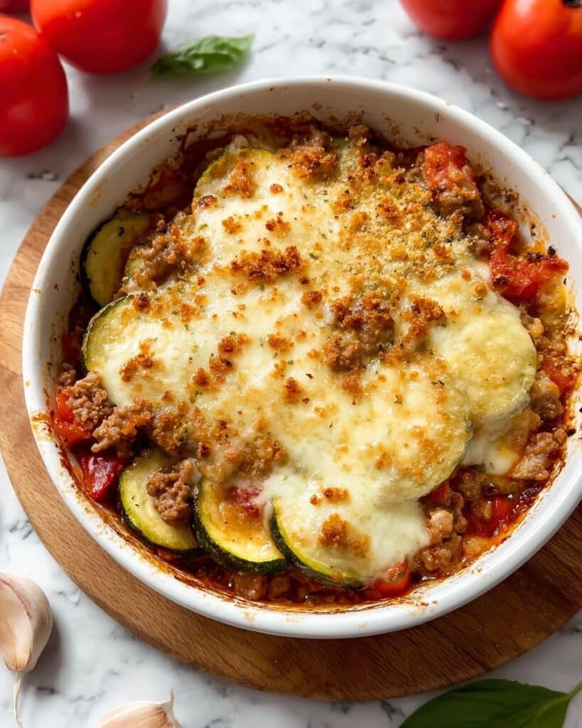Fresh Italian Zucchini Casserole Recipe
