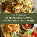 Black Bean Crunch Wrap Recipe