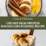 High-Protein, Banana Chia Seed Pudding With Almond Milk Recipe