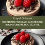 Chocolate Mousse Cake Recipe