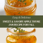 Homemade Apple Thyme Jam Recipe