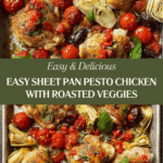 Sheet Pan Pesto Chicken Recipe