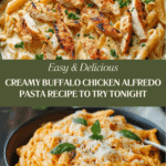 Buffalo Chicken Alfredo Pasta Recipe