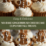 No-Bake Gingerbread Cheesecake Cups Recipe