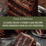 Old-Fashioned Devil's Food Cake Recipe