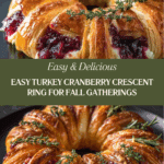 Turkey Cranberry Crescent Ring Recipe