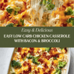 Easy Low Carb Chicken Casserole Recipe