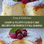 Light & Fluffy Cloud Cake Recipe