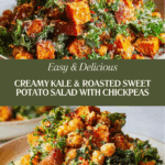 Deliciously Ella’s Creamy Kale and Sweet Potato Salad Recipe