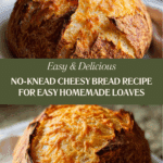 No-Knead Cheese Bread Recipe